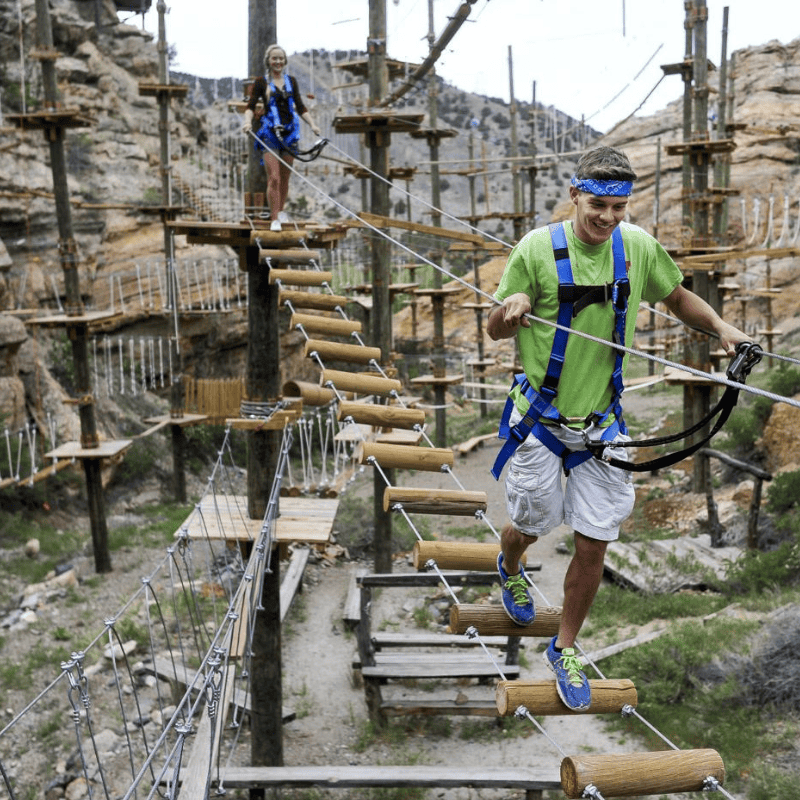 Aerial Zipline Adventure<br> (Weight Limit: 275 lbs)