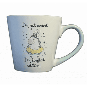I'm Not Weird, I'm Limited Edition Ceramic Coffee Mug