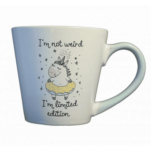 I'm Not Weird, I'm Limited Edition Ceramic Coffee Mug