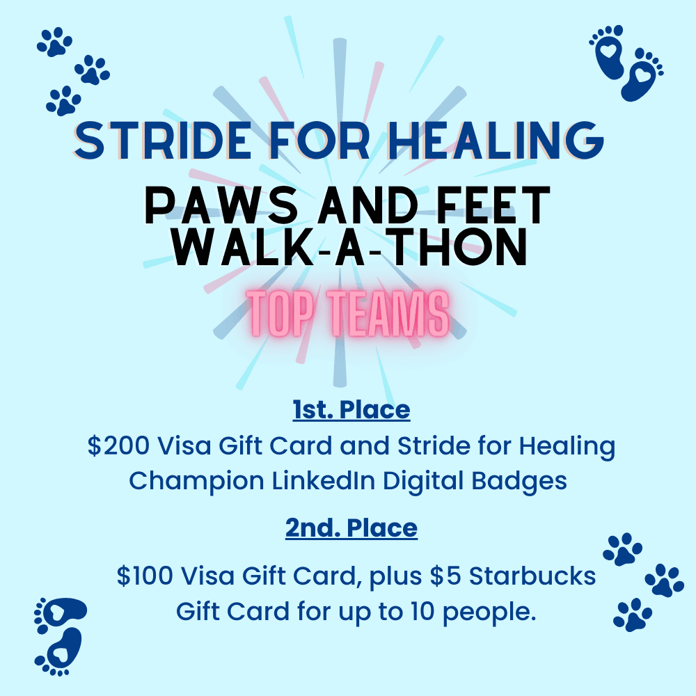 Stride for Healing Group Prizes