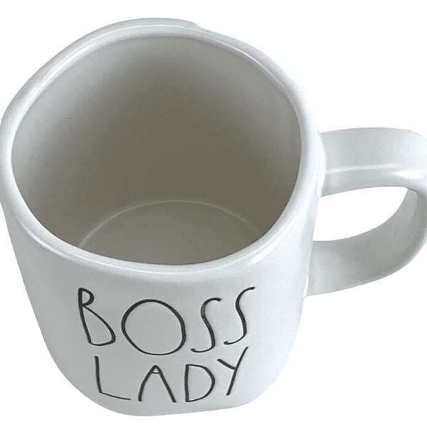 Boss Lady Rae Dunn Ceramic Coffee Mug - Image 2
