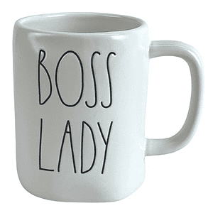 Boss Lady Rae Dunn Ceramic Coffee Mug