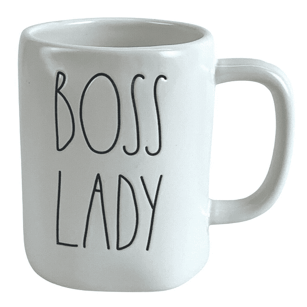 Boss Lady Rae Dunn Ceramic Coffee Mug