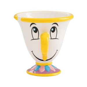 Beauty and the Beast Chipped Sculpted Tea Cup