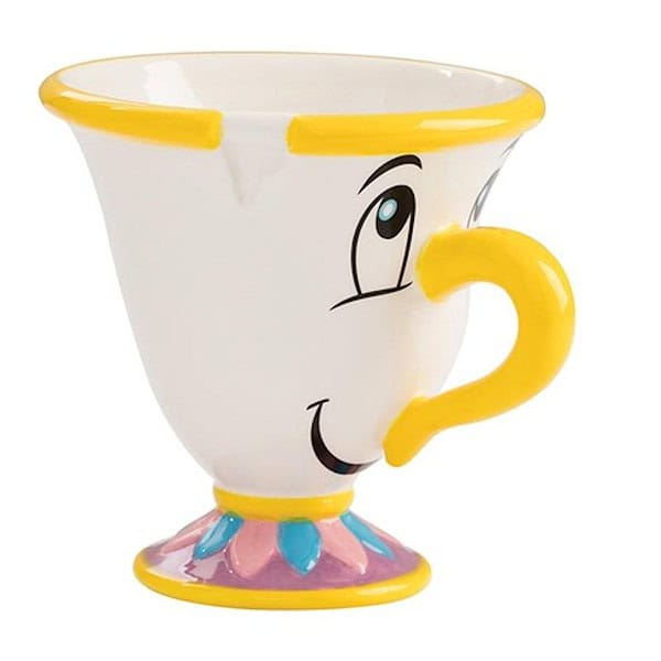 Beauty and the Beast Chipped Sculpted Tea Cup - Image 2