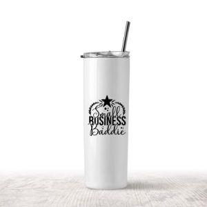 Entrepreneurial Essence: Small Business Baddie Tumbler