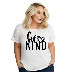 Be Kind Empowerment White Tee