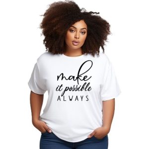 Potential Unleashed Statement Tee: Make It Possible Tee