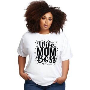 Wife Mom Boss Tee
