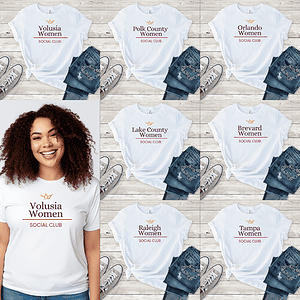 Community Spirit Crew Neck Short Sleeve Shirt