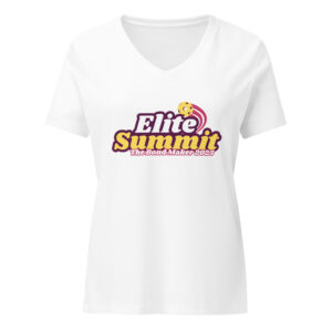 Elite Summit Women’s relaxed v-neck t-shirt