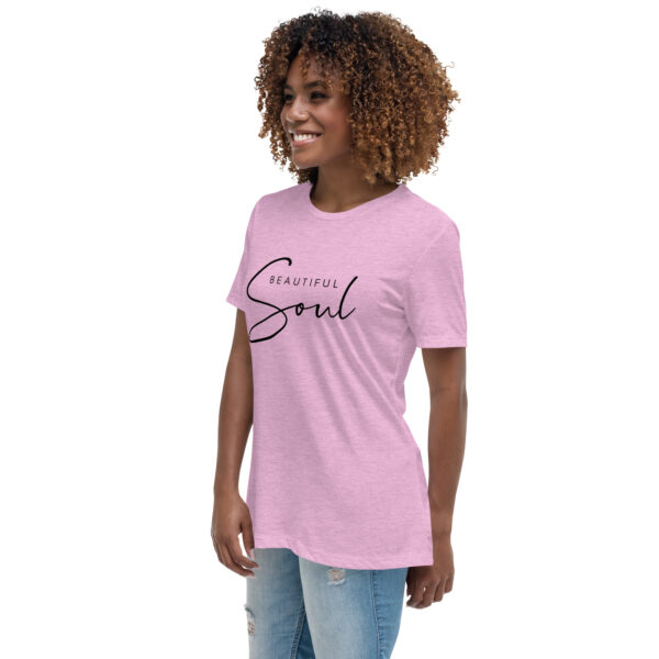 Beautiful Soul Women’s Inspirational Graphic T-Shirt – Positive Affirmation Tee - Image 4