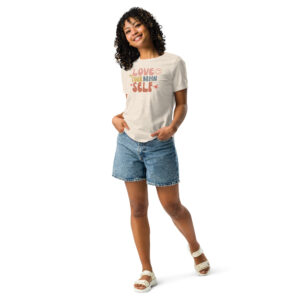 Love Your Damn Self Women’s Empowerment T-Shirt – Inspirational Self-Love Tee