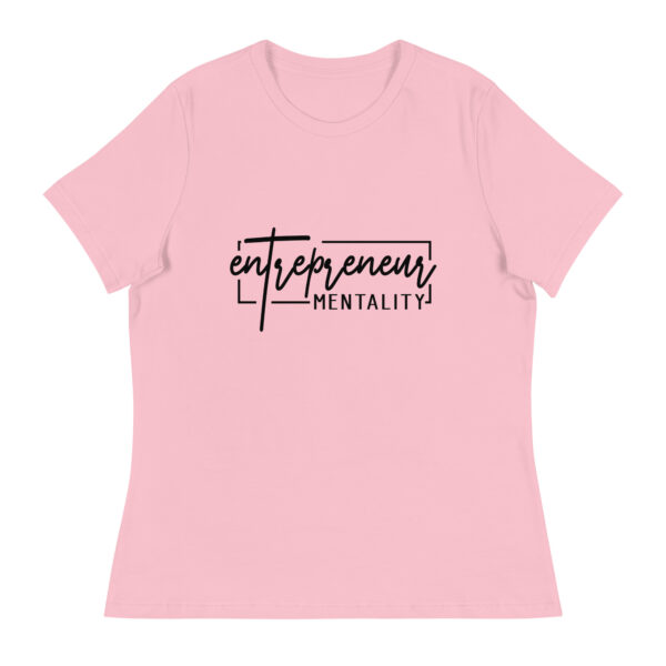 Entrepreneur Mentality Women’s Motivational Graphic T-Shirt – Business Mindset & Hustle Tee - Image 6