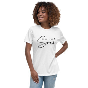 Beautiful Soul Women’s Inspirational Graphic T-Shirt – Positive Affirmation Tee